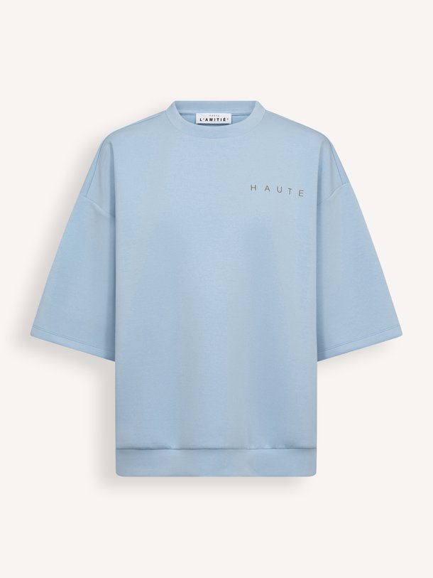 Ontdek de Maxi Split SS Logo Sweat van Haute L'Amitié bij Orangebag. Op werkdagen voor 21:45 besteld, morgen in huis.