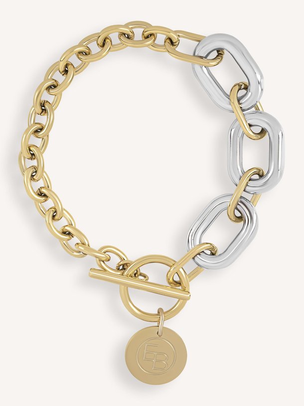 Ontdek de Vergulde schakel armband van Ellen Beekmans in de kleur Goudkleur bij Orangebag. Op werkdagen voor 21:45 besteld, morgen in huis.