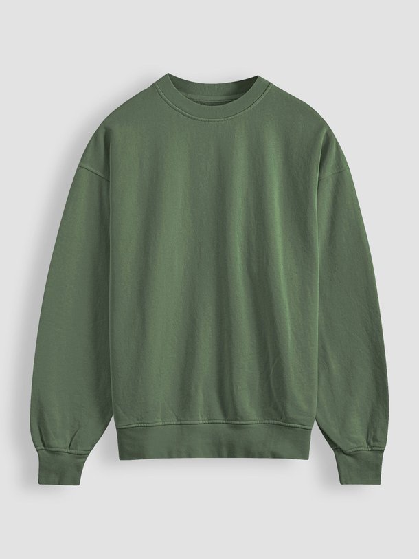 Ontdek de Unisex organic cotton oversized sweater van Colorful Standard in de kleur donkergroen bij Orangebag. Op werkdagen voor 21:45 besteld, morgen in huis.