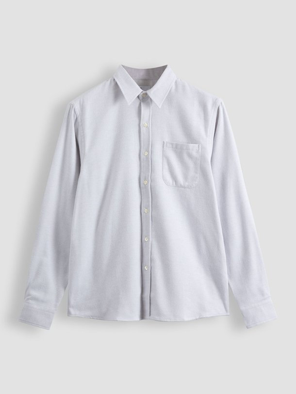 Ontdek de Organic cotton flanellen overhemd van Colorful Standard in de kleur lichtgrijs bij Orangebag. Op werkdagen voor 21:45 besteld, morgen in huis.