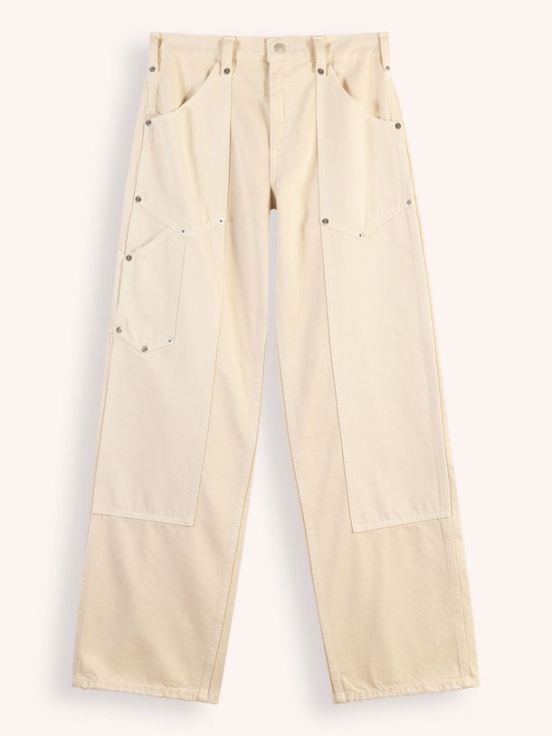 Re/Done High Waist Loose Fit Jeans - Ecru Ontdek de High waist loose fit jeans van Re/Done in de kleur ecru bij Orangebag. Op werkdagen voor 21:45 besteld, morgen in huis.