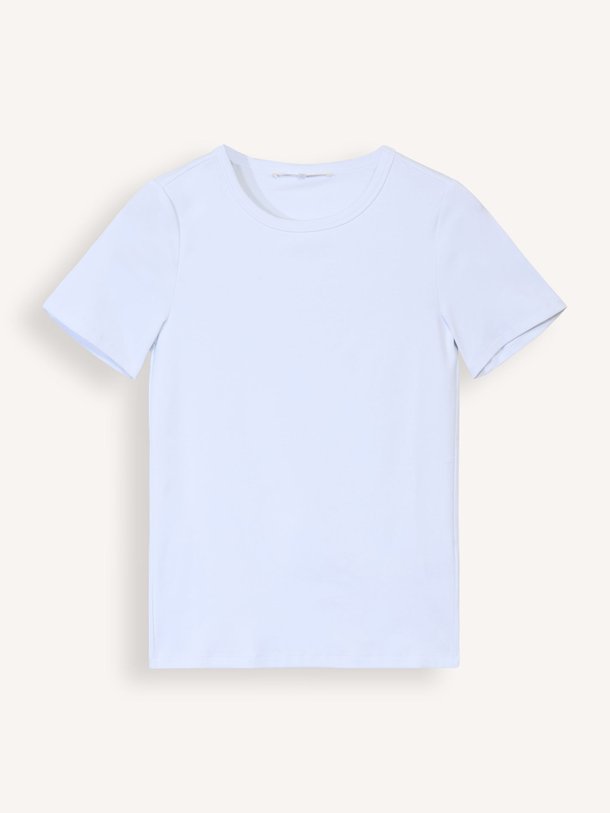 Ontdek de Katoenmix T-shirt van Yaya in de kleur wit bij Orangebag. Op werkdagen voor 21:45 besteld, morgen in huis.
