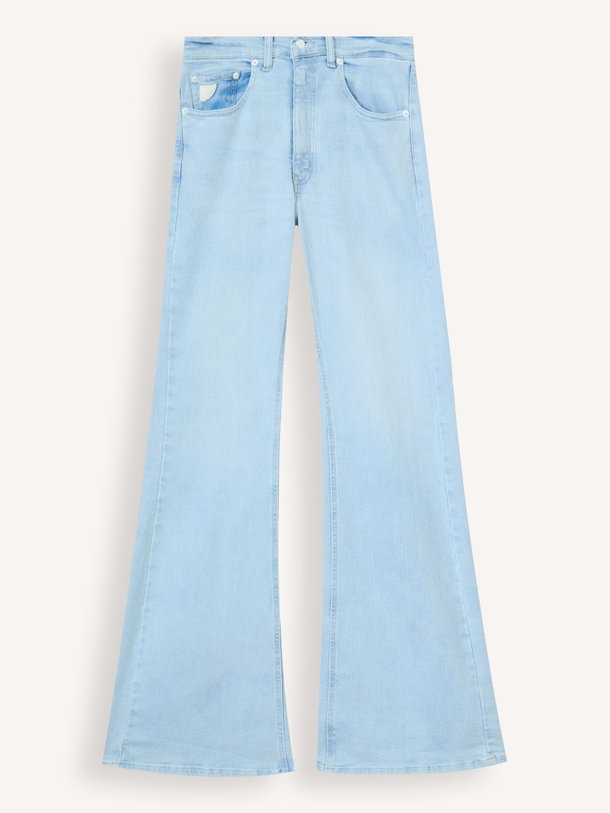 Ontdek de Palas mid waist flared fit stretch jeans van Lois in de kleur Lichtblauw bij Orangebag. Op werkdagen voor 21:45 besteld, morgen in huis.