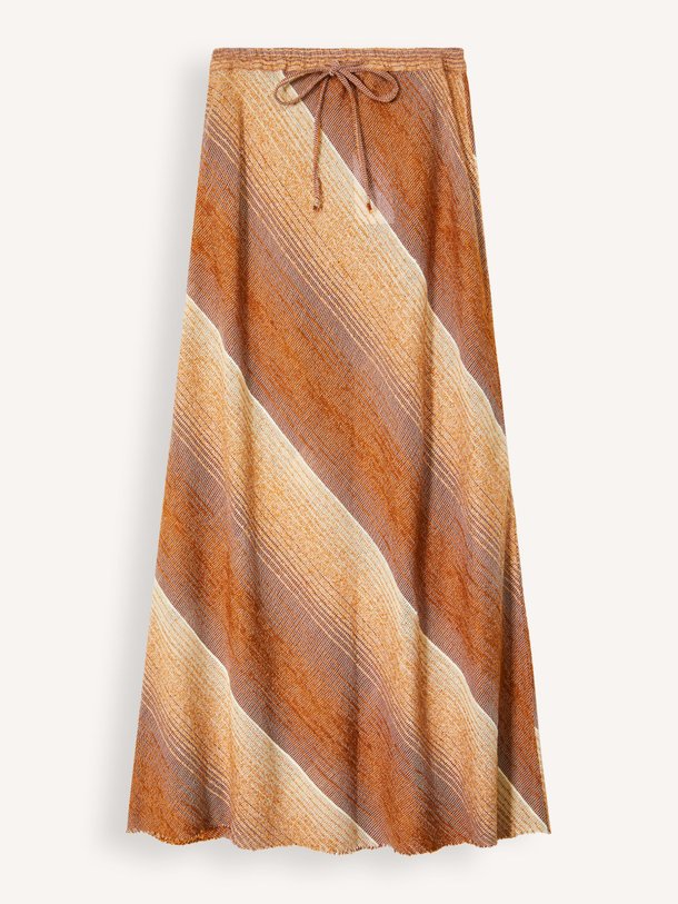 Ontdek de Praia katoenmix gestreepte rok van Sea Me Happy in de kleur Bruin bij Orangebag. Op werkdagen voor 21:45 besteld, morgen in huis.