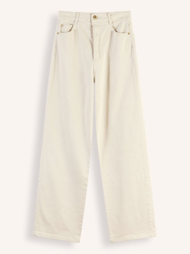 Ontdek de Paperlove high waist loose fit stretch jeans van Sessun in de kleur crème bij Orangebag. Op werkdagen voor 21:45 besteld, morgen in huis.