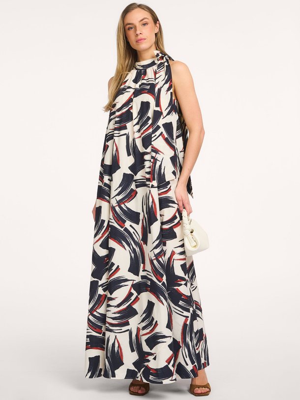 Ontdek de Jayda geweven jurk met print van Essentiel Antwerp in de kleur Donkerblauw bij Orangebag. Op werkdagen voor 21:45 besteld, morgen in huis.