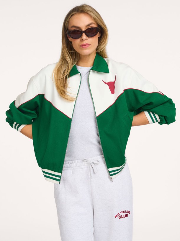 Ontdek de Viscosemix bomberjack van Alix The Label bij Orangebag. Op werkdagen voor 21:45 besteld, morgen in huis.