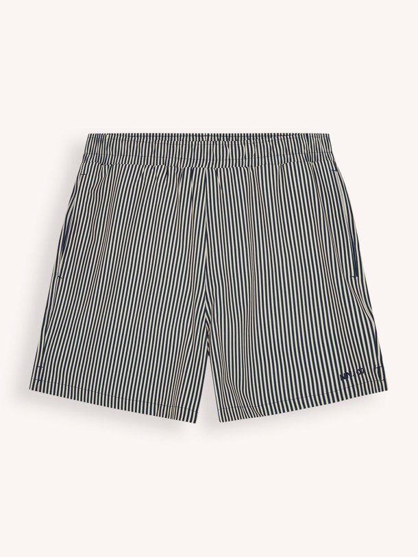 Ontdek de Holiday geweven gestreepte zwembroek van NN.07 in de kleur Donkerblauw bij Orangebag. Op werkdagen voor 21:45 besteld, morgen in huis.