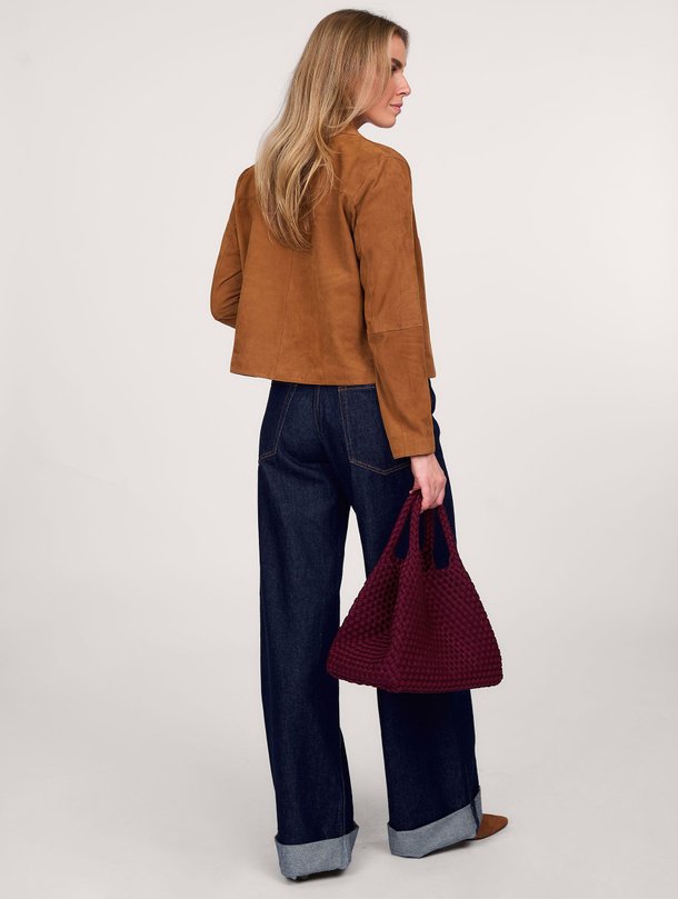 Ontdek de Rocky suède jack van Alter Ego in de kleur cognac bij Orangebag. Op werkdagen voor 21:45 besteld, morgen in huis.