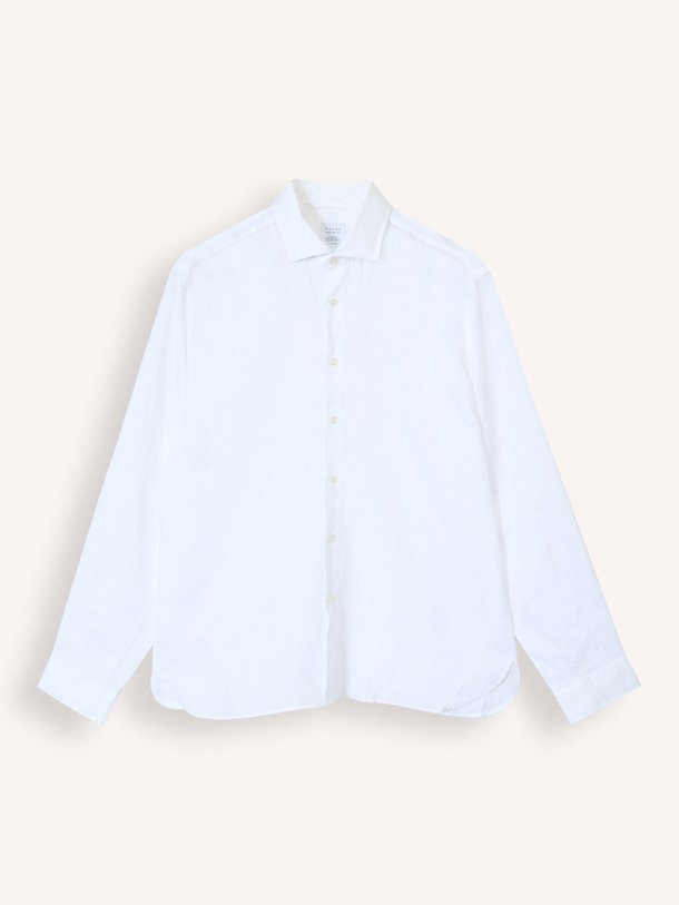 Ontdek de Camicia linnen overhemd van Xacus in de kleur Off-white bij Orangebag. Op werkdagen voor 21:45 besteld, morgen in huis.