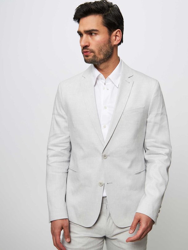 Ontdek de Hurley linnenmix blazer van Drykorn in de kleur lichtgrijs bij Orangebag. Op werkdagen voor 21:45 besteld, morgen in huis.