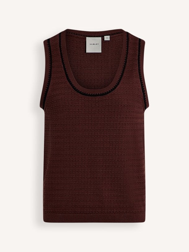 Ontdek de GIDEON KNIT TANK van Varley bij Orangebag. Op werkdagen voor 21:45 besteld, morgen in huis.