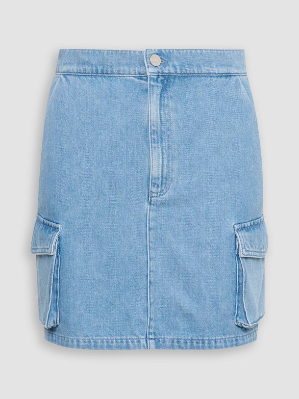 Ontdek de Valetta denim cargo rok van Gestuz in de kleur blauw bij Orangebag. Op werkdagen voor 21:45 besteld, morgen in huis.