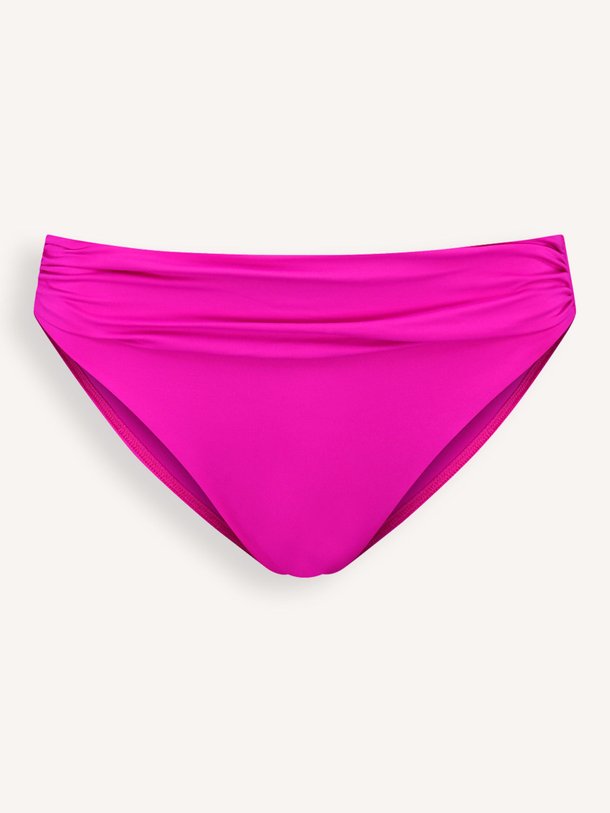 Ontdek de Framboise mid waist bikinislip van Cyell in de kleur fuchsia bij Orangebag. Op werkdagen voor 21:45 besteld, morgen in huis.