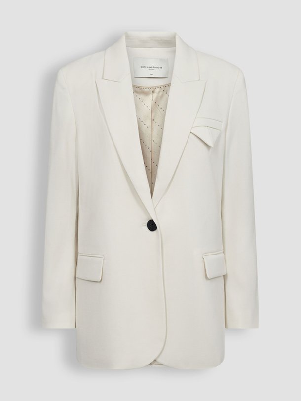 Ontdek de Tailor viscosemix blazer van Copenhagen Muse in de kleur ecru bij Orangebag. Op werkdagen voor 21:45 besteld, morgen in huis.