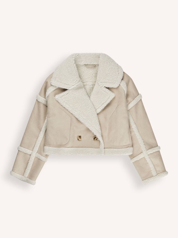 Ontdek de Sambino teddy reversible jacket van Munthe in de kleur crème bij Orangebag. Op werkdagen voor 21:45 besteld, morgen in huis.