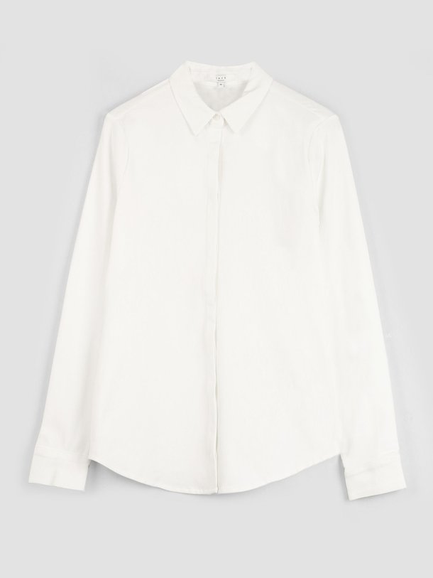 Ontdek de Katoenmix jersey blouse van Yaya in de kleur wit bij Orangebag. Op werkdagen voor 21:45 besteld, morgen in huis.