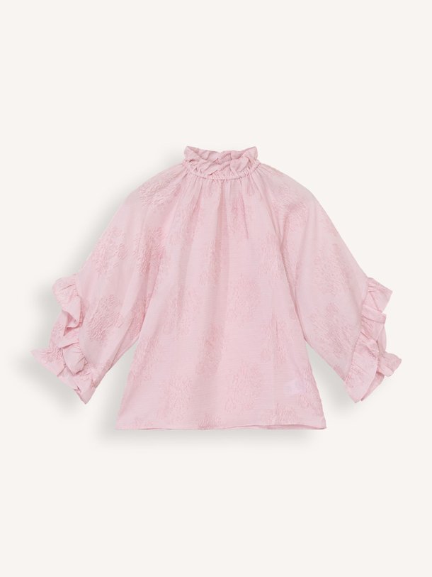 Ontdek de Joy geweven top van Hofmann Copenhagen in de kleur lichtroze bij Orangebag. Op werkdagen voor 21:45 besteld, morgen in huis.