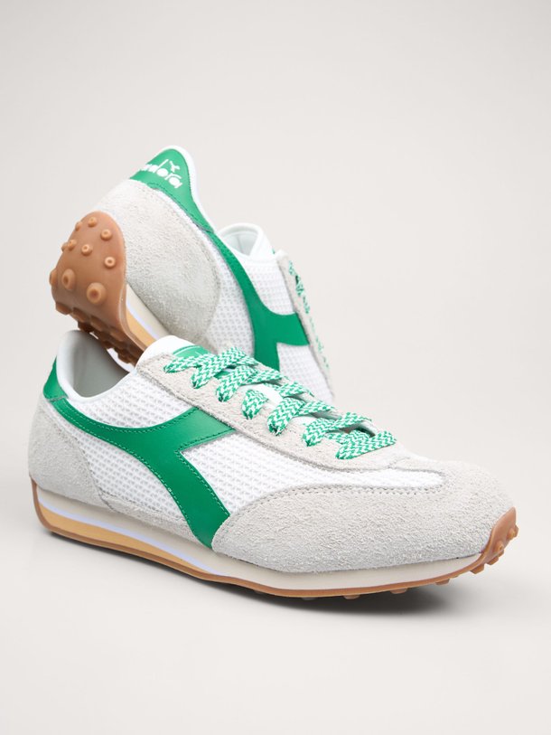 Ontdek de Rally suède sneakers met mesh van Diadora in de kleur groen bij Orangebag. Op werkdagen voor 21:45 besteld, morgen in huis.