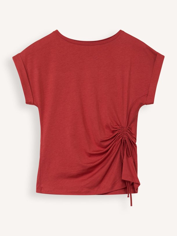 Ontdek de Dalen lyocell/katoenmix T-shirt van La Fee Maraboutee in de kleur rood bij Orangebag. Op werkdagen voor 21:45 besteld, morgen in huis.