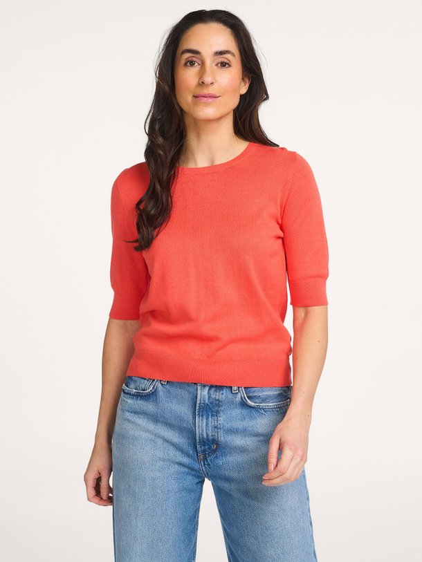 Ontdek de Katoen/viscosemix trui van Repeat in de kleur Koraal bij Orangebag. Op werkdagen voor 21:45 besteld, morgen in huis.