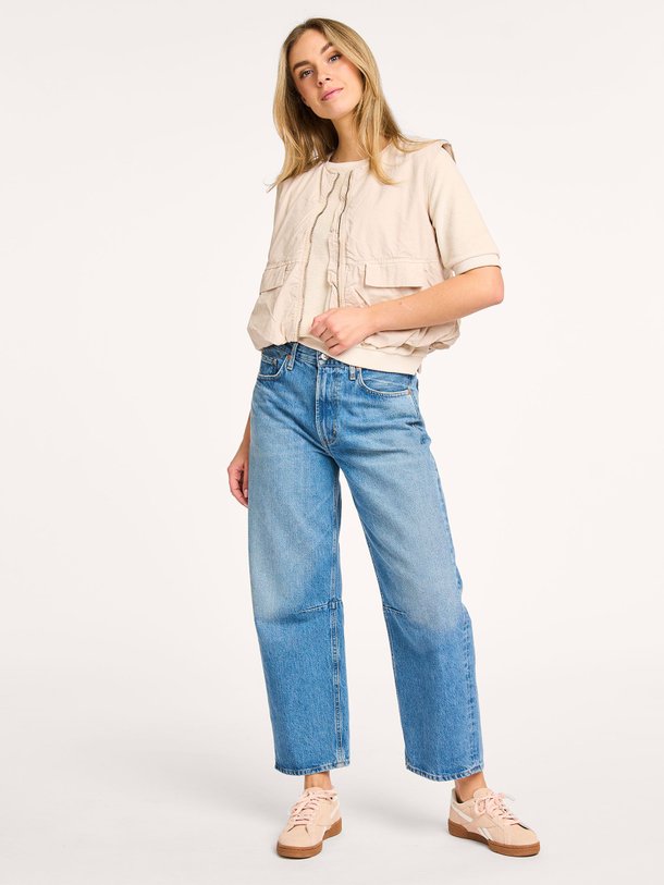 Ontdek de Katoenen gilet van Summum in de kleur beige bij Orangebag. Op werkdagen voor 21:45 besteld, morgen in huis.