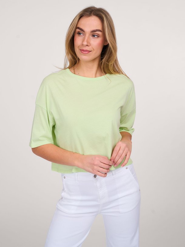 Ontdek de M392 Organic cotton T-shirt van Majestic Filatures in de kleur lichtgroen bij Orangebag. Op werkdagen voor 21:45 besteld, morgen in huis.