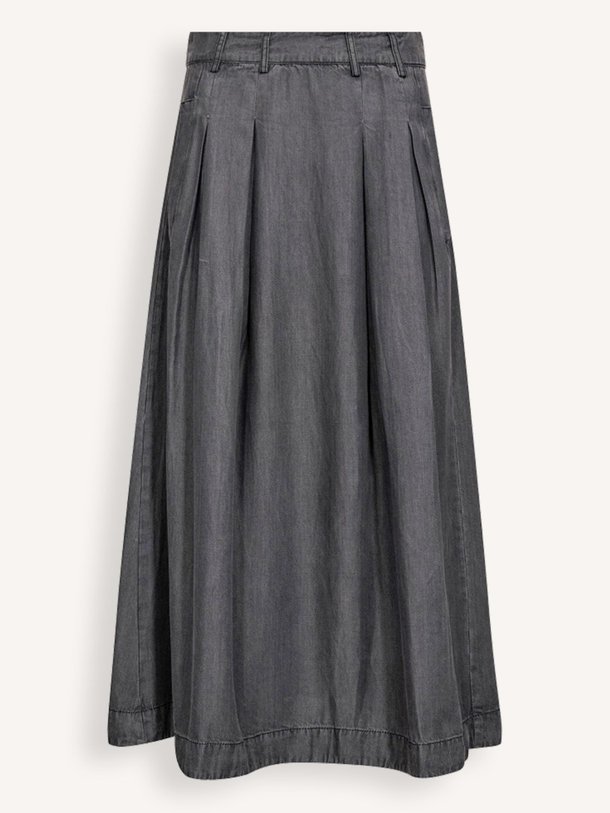Ontdek de Anya lyocell rok van Co'Couture in de kleur Antraciet bij Orangebag. Op werkdagen voor 21:45 besteld, morgen in huis.