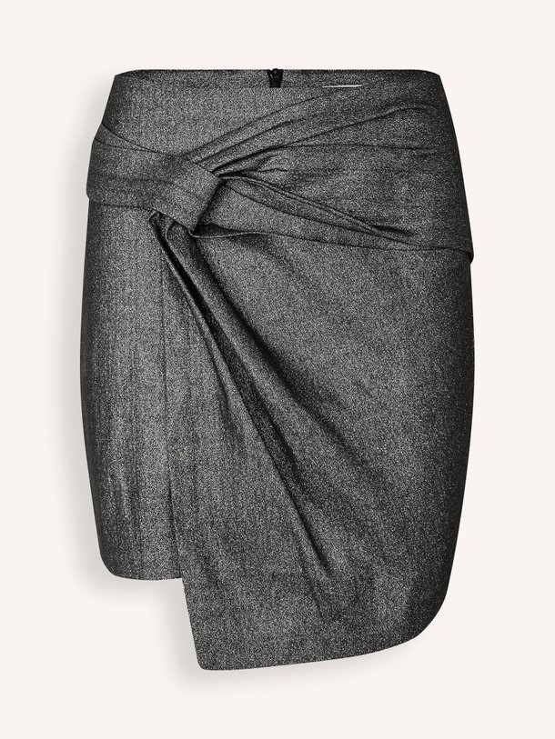Ontdek de Rave viscosemix rok met lurex van Second Female in de kleur antraciet bij Orangebag. Op werkdagen voor 21:45 besteld, morgen in huis.