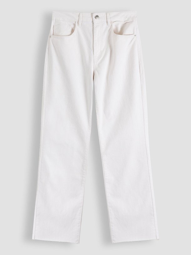 Ontdek de Crater high waist straight fit cropped jeans van Alchemist in de kleur off-white bij Orangebag. Op werkdagen voor 21:45 besteld, morgen in huis.