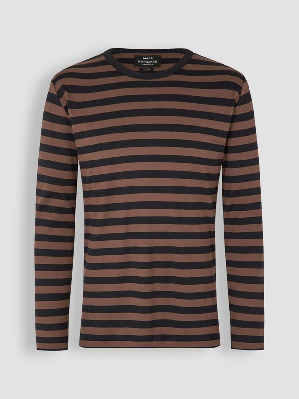 Mads Norgaard Men Tobias - Organic Cotton Longsleeve Met Dessin - Bruin Ontdek de Tobias organic cotton longsleeve met dessin van Mads Norgaard Men in de kleur bruin bij Orangebag. Op werkdagen voor 21:45 besteld, morgen in huis.
