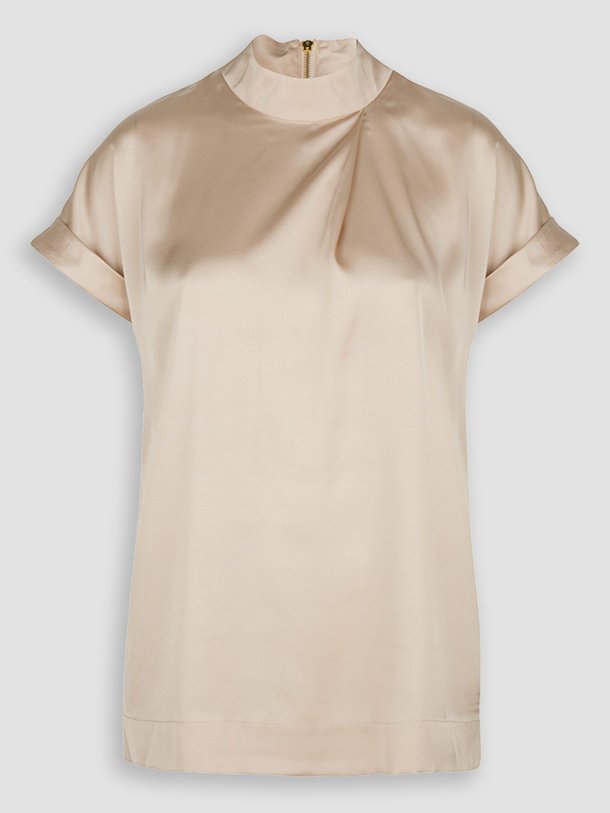 Dante 6 Opium - Geweven Top Met Plooi - Beige Ontdek de Opium geweven top met plooi van Dante 6 in de kleur beige bij Orangebag. Op werkdagen voor 21:45 besteld, morgen in huis.