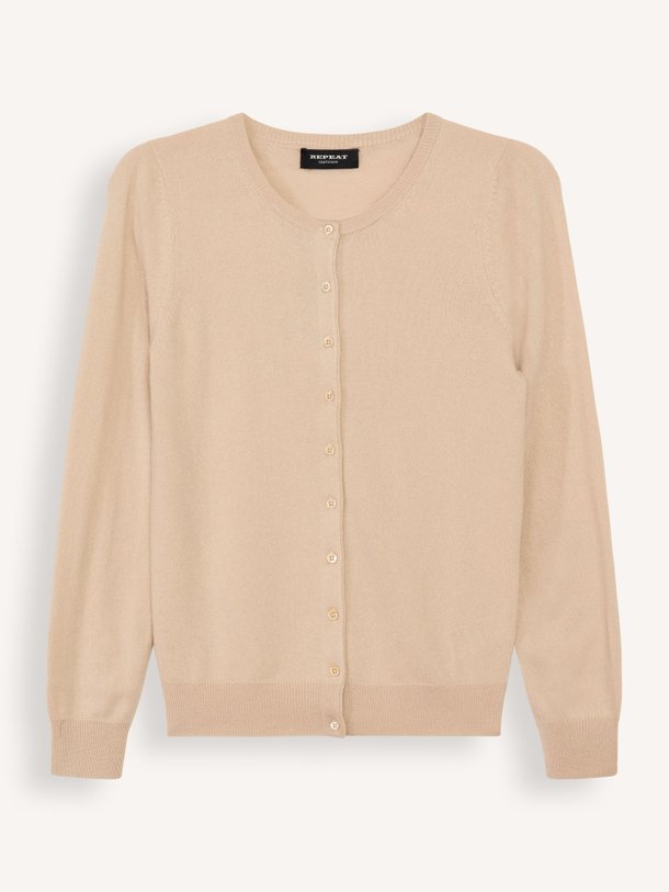 Ontdek de Organic cashmere vest van Repeat in de kleur beige bij Orangebag. Op werkdagen voor 21:45 besteld, morgen in huis.