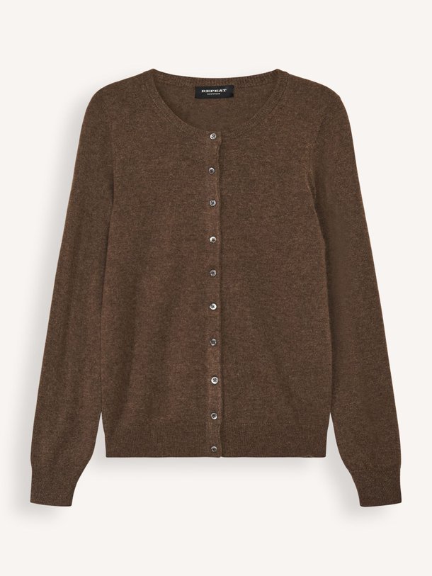 Repeat Organic Cashmere Gemêleerd Vest - Bruin Ontdek de Organic cashmere gemêleerd vest van Repeat in de kleur bruin bij Orangebag. Op werkdagen voor 21:45 besteld, morgen in huis.
