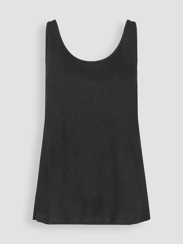 Ontdek de Holt linnen/katoenmix tanktop van Modstrom in de kleur zwart bij Orangebag. Op werkdagen voor 21:45 besteld, morgen in huis.