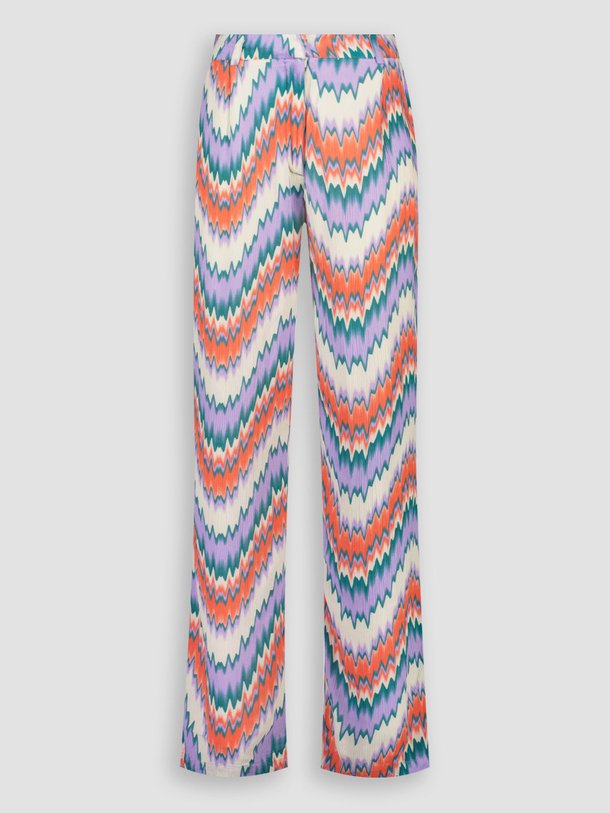 Ontdek de Noras viscose broek met print van Freebird in de kleur lila bij Orangebag. Op werkdagen voor 21:45 besteld, morgen in huis.