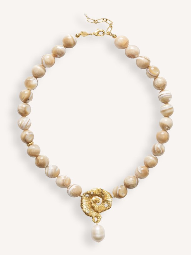 Ontdek de Jetset vergulde halsketting met parel van Anni Lu in de kleur Bruin bij Orangebag. Op werkdagen voor 21:45 besteld, morgen in huis.