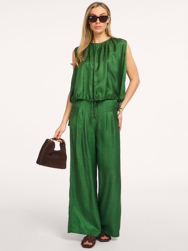 Ontdek de Lucina, viscose/lyocell mix broek van Frnch bij Orangebag. Op werkdagen voor 21:45 besteld, morgen in huis.