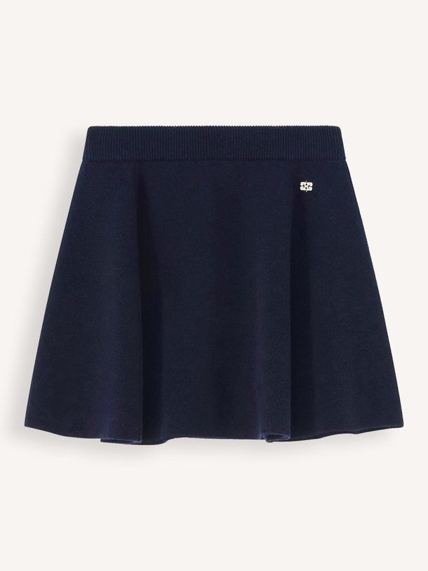 Ontdek de Wol/cashmeremix rok van Ganni in de kleur Donkerblauw bij Orangebag. Op werkdagen voor 21:45 besteld, morgen in huis.