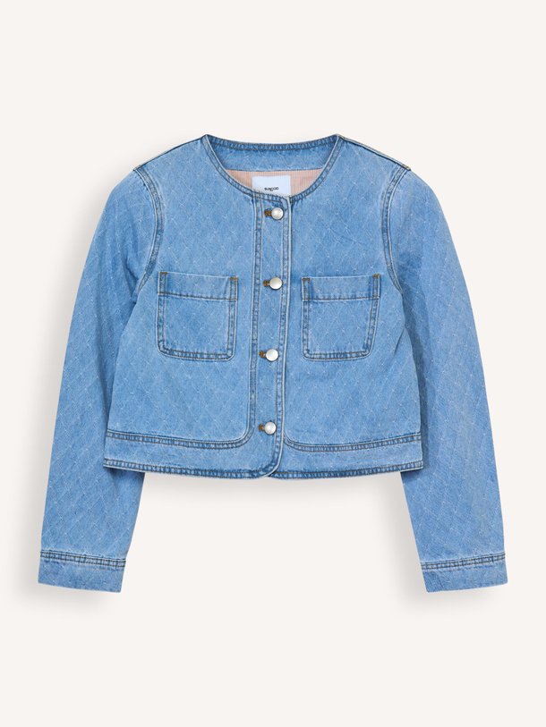Ontdek de Delya denim jack van Suncoo in de kleur blauw bij Orangebag. Op werkdagen voor 21:45 besteld, morgen in huis.