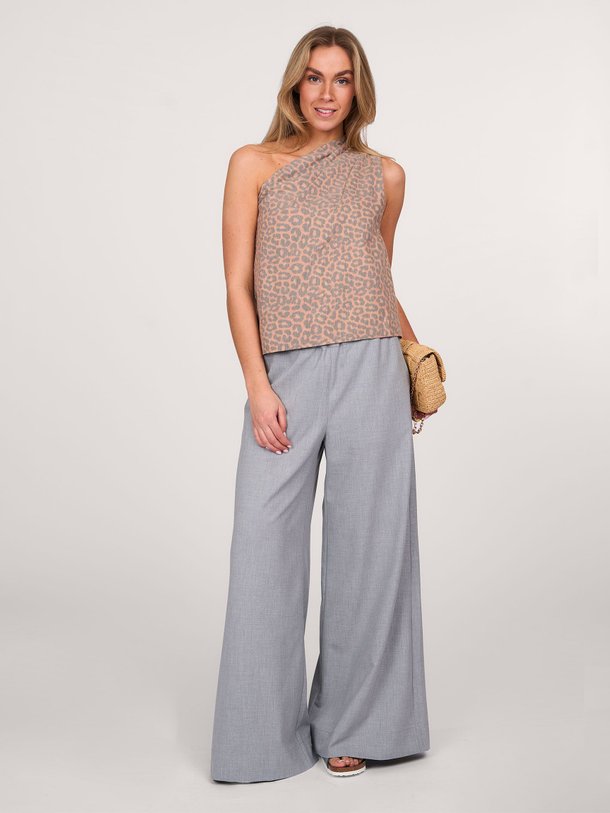 Ontdek de Super Woody viscosemix wide leg palazzo van Sea Me Happy in de kleur grijs bij Orangebag. Op werkdagen voor 21:45 besteld, morgen in huis.