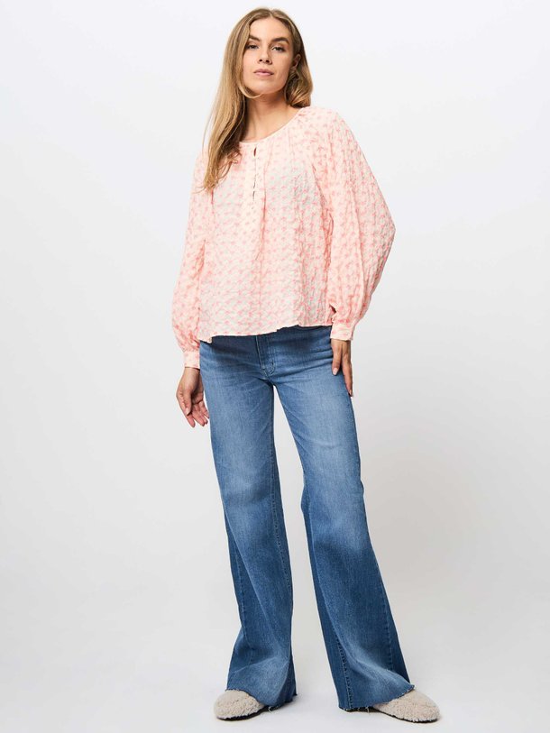 Ontdek de Haiti katoenmix top met borduursel van Bellerose in de kleur koraal bij Orangebag. Op werkdagen voor 21:45 besteld, morgen in huis.