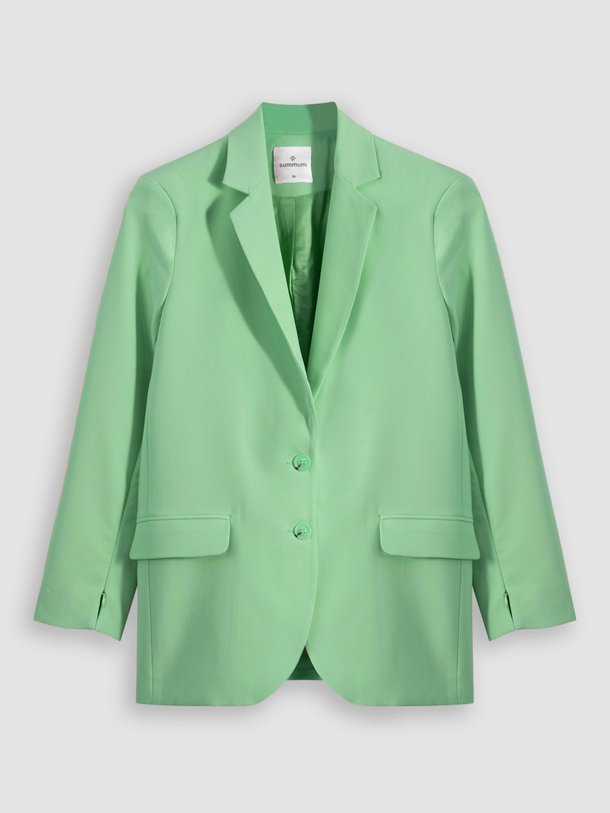 Ontdek de Viscosemix blazer van Summum in de kleur groen bij Orangebag. Op werkdagen voor 21:45 besteld, morgen in huis.