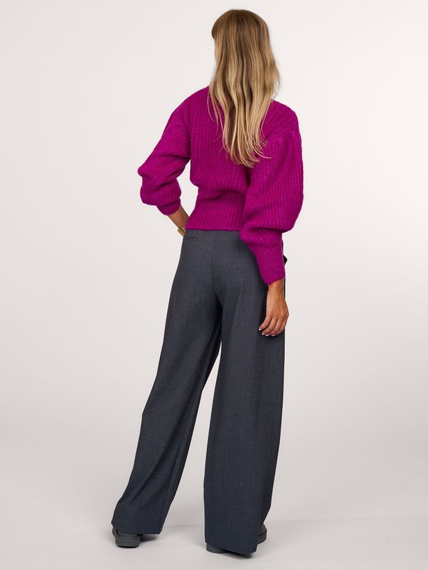 Ontdek de Eloe alpacamix trui van Frnch in de kleur violet bij Orangebag. Op werkdagen voor 21:45 besteld, morgen in huis.