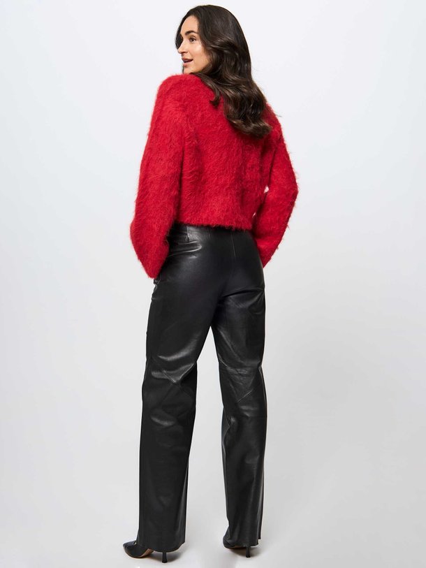 Ontdek de Safi alpacamix cropped trui van Gestuz in de kleur rood bij Orangebag. Op werkdagen voor 21:45 besteld, morgen in huis.