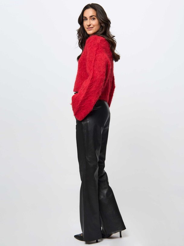 Ontdek de Safi alpacamix cropped trui van Gestuz in de kleur rood bij Orangebag. Op werkdagen voor 21:45 besteld, morgen in huis.