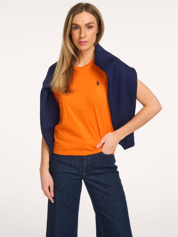 Ontdek de Katoenen T-shirt van Ralph Lauren in de kleur Oranje bij Orangebag. Op werkdagen voor 21:45 besteld, morgen in huis.