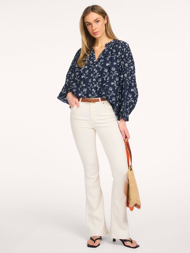 Ontdek de Gedeon katoenmix blouse met print van Vanessa Bruno in de kleur Zwart bij Orangebag. Op werkdagen voor 21:45 besteld, morgen in huis.