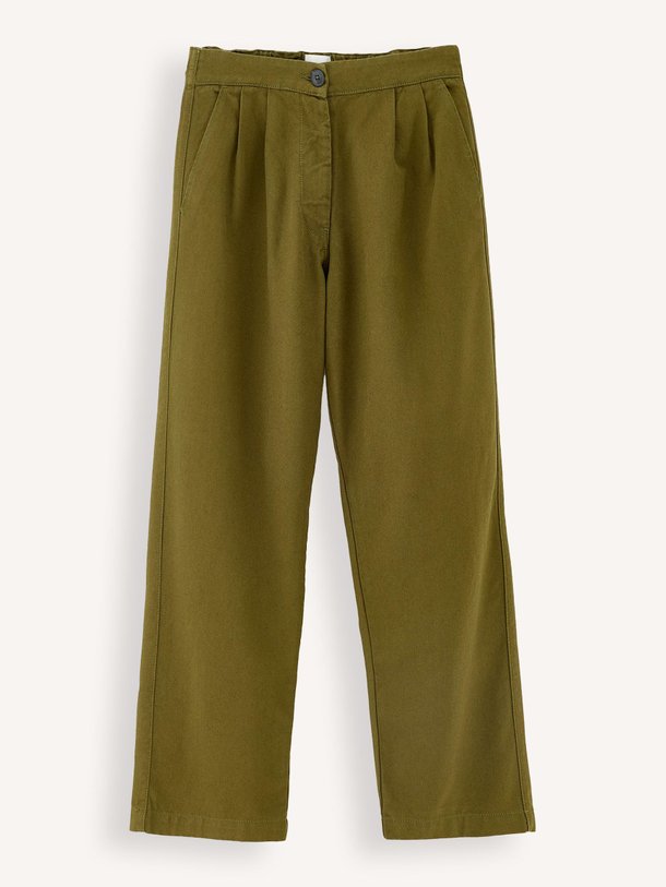 Ontdek de Pillow katoen/lyocellmix broek van Bellerose in de kleur Army bij Orangebag. Op werkdagen voor 21:45 besteld, morgen in huis.
