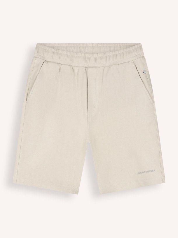 Ontdek de Star katoenen short van Law of the Sea in de kleur Zand bij Orangebag. Op werkdagen voor 21:45 besteld, morgen in huis.